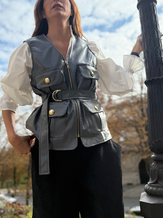 Veste Carla grise
