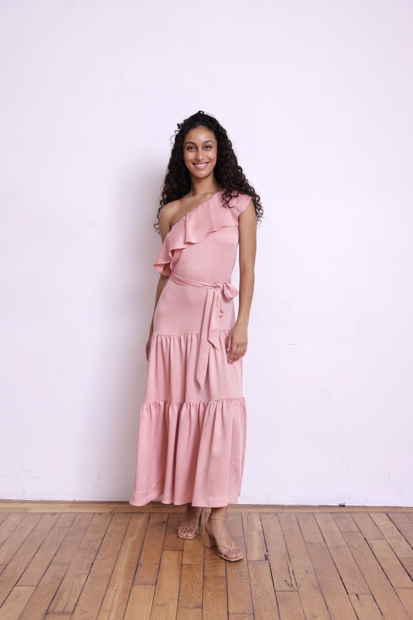 Robe EDEN rose poudré