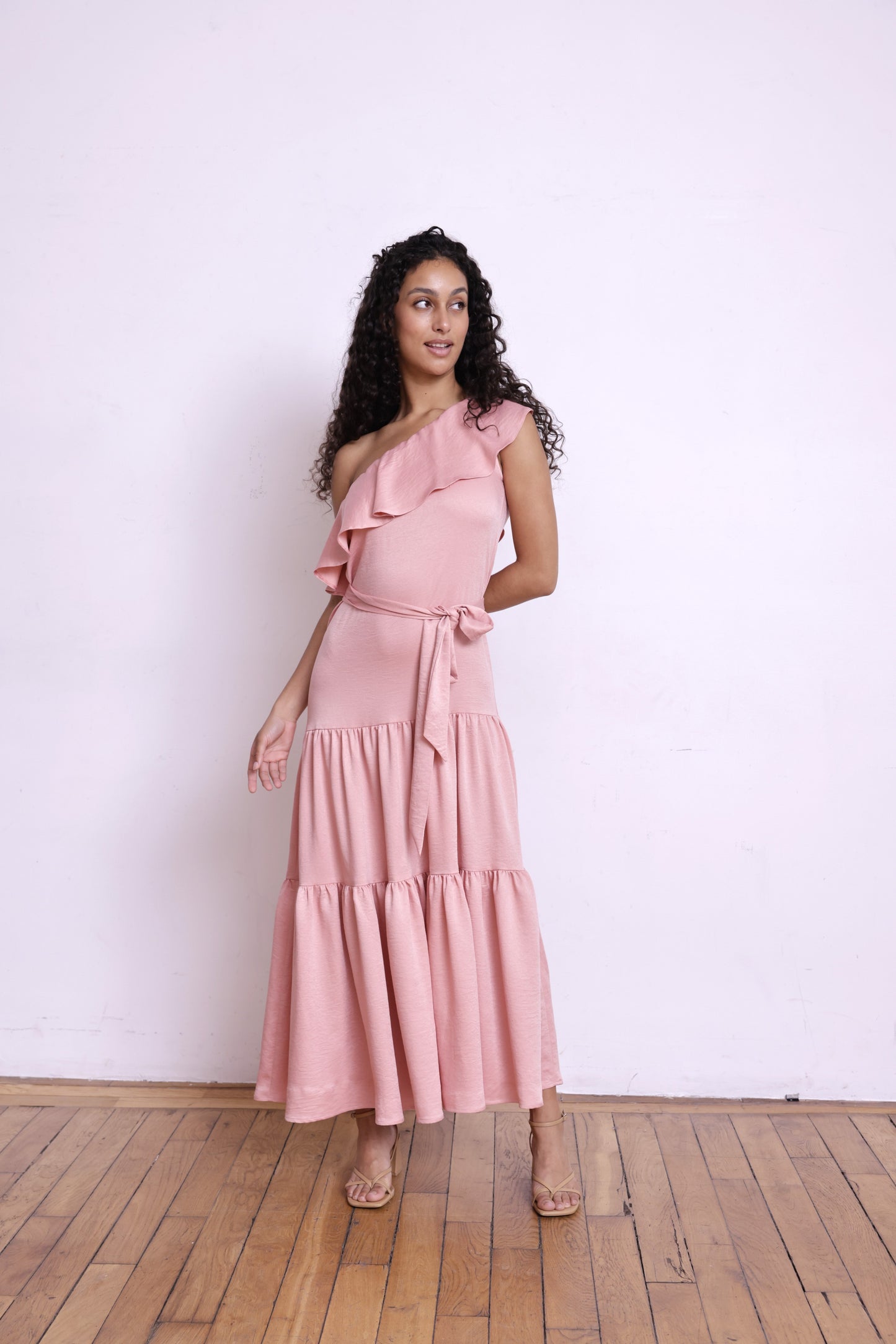 Robe EDEN rose poudré