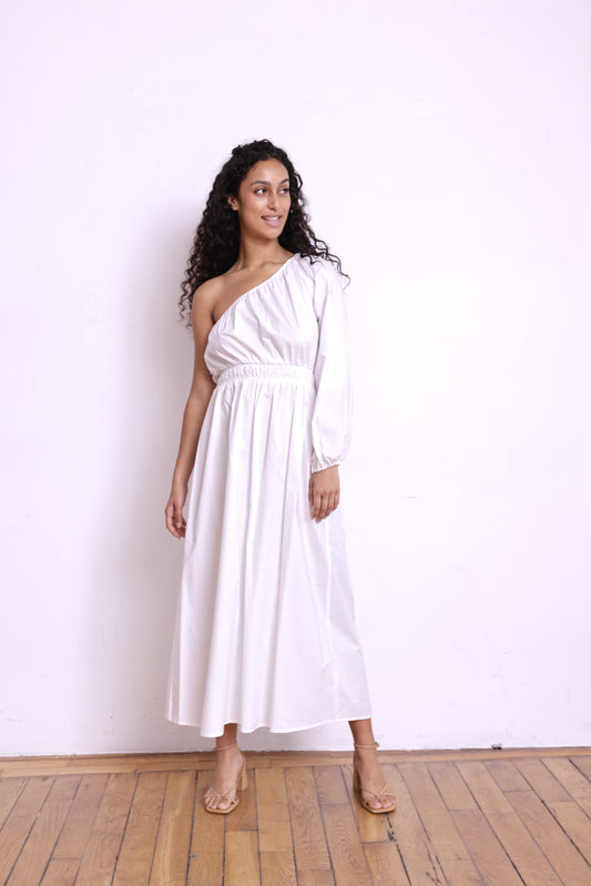 Robe INDIA blanche
