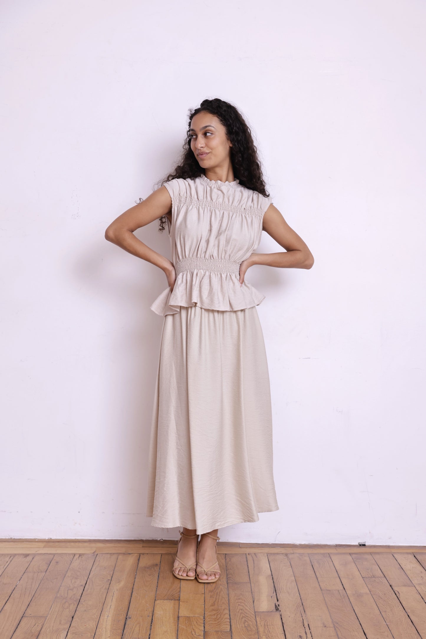 Top EVA beige