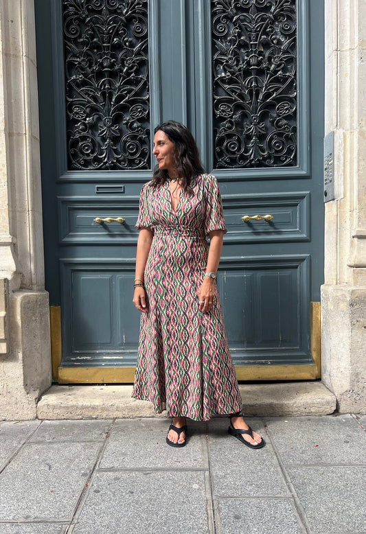 Robe SPRING losanges