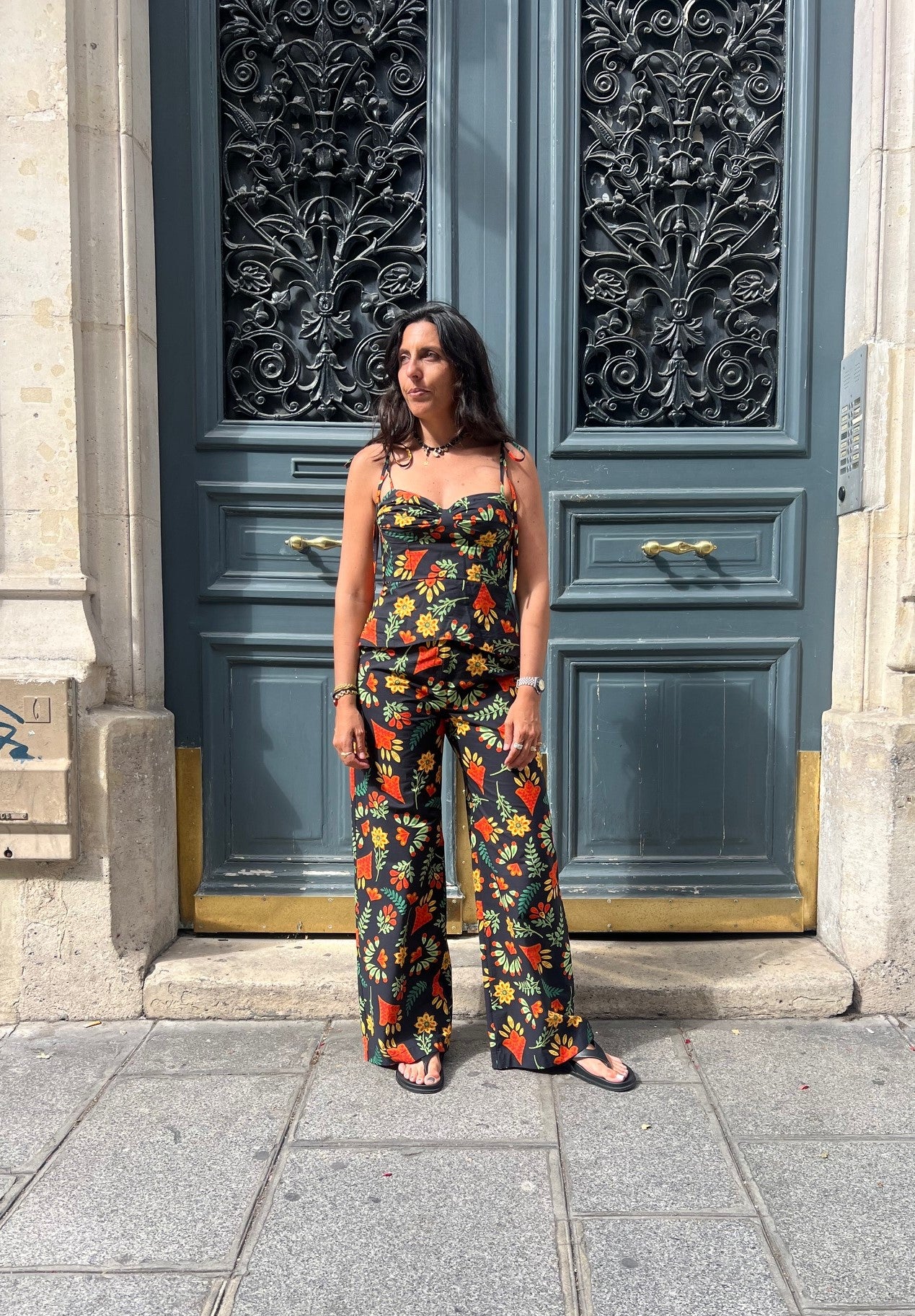 Pantalon COLLIN print paradiso