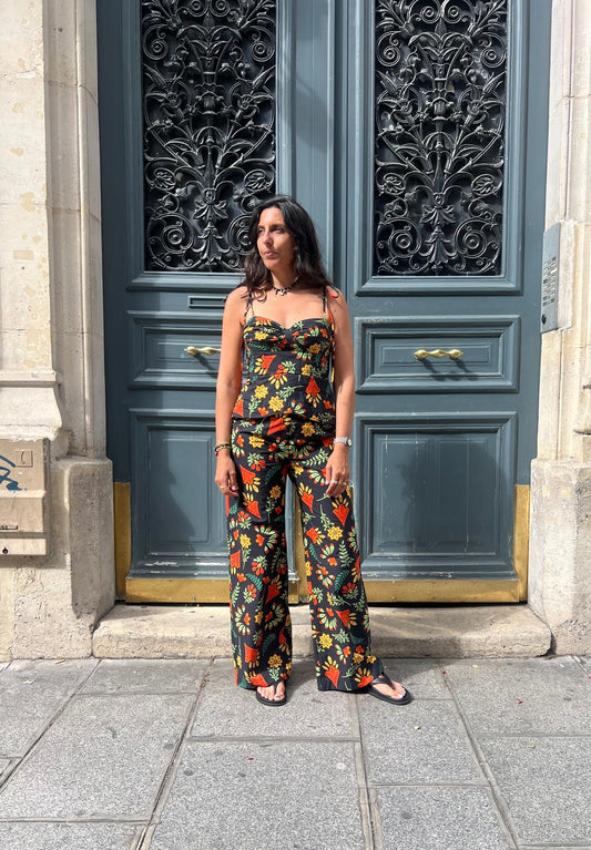 Pantalon COLLIN print paradiso