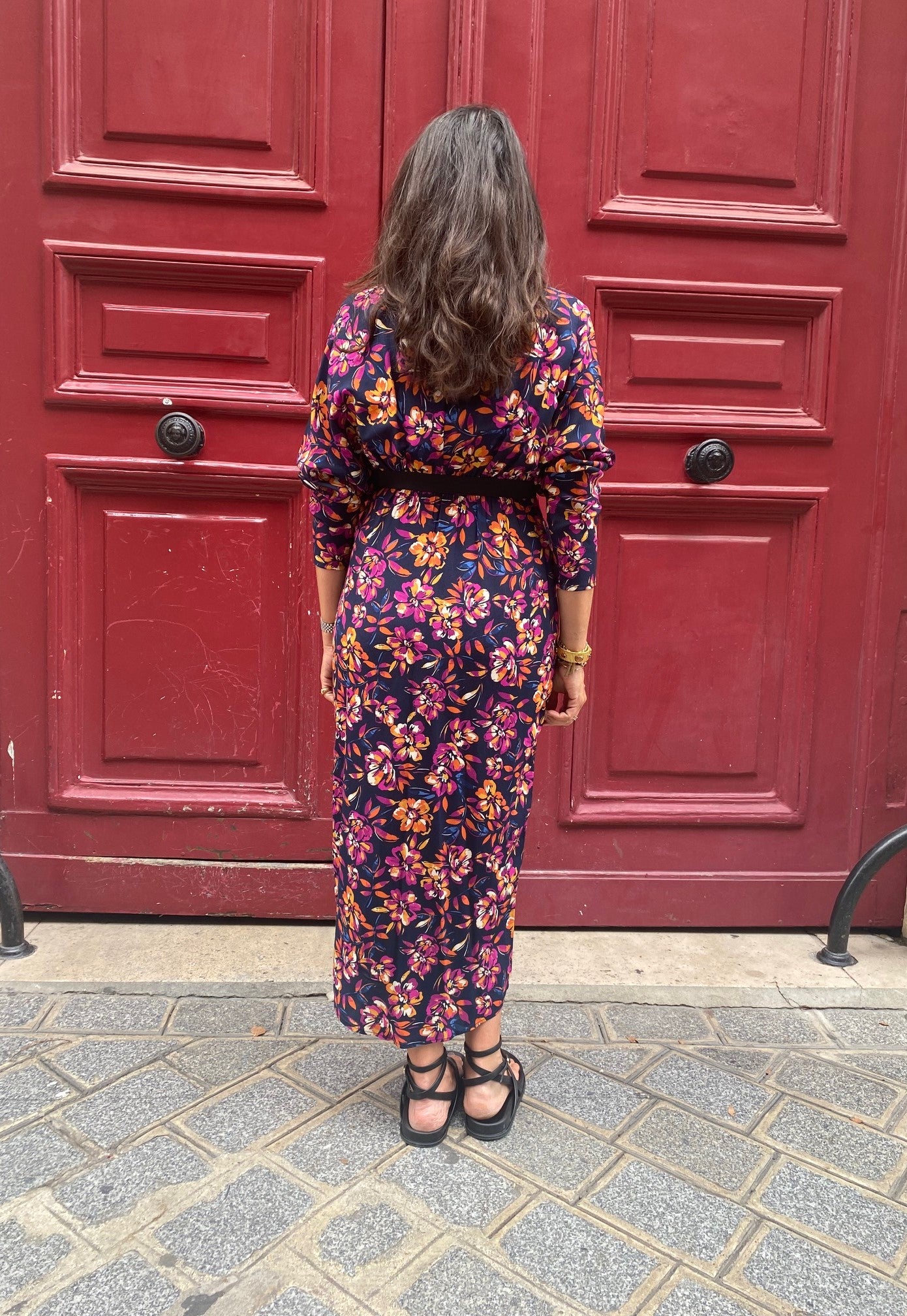 Robe ANTIBES print californie