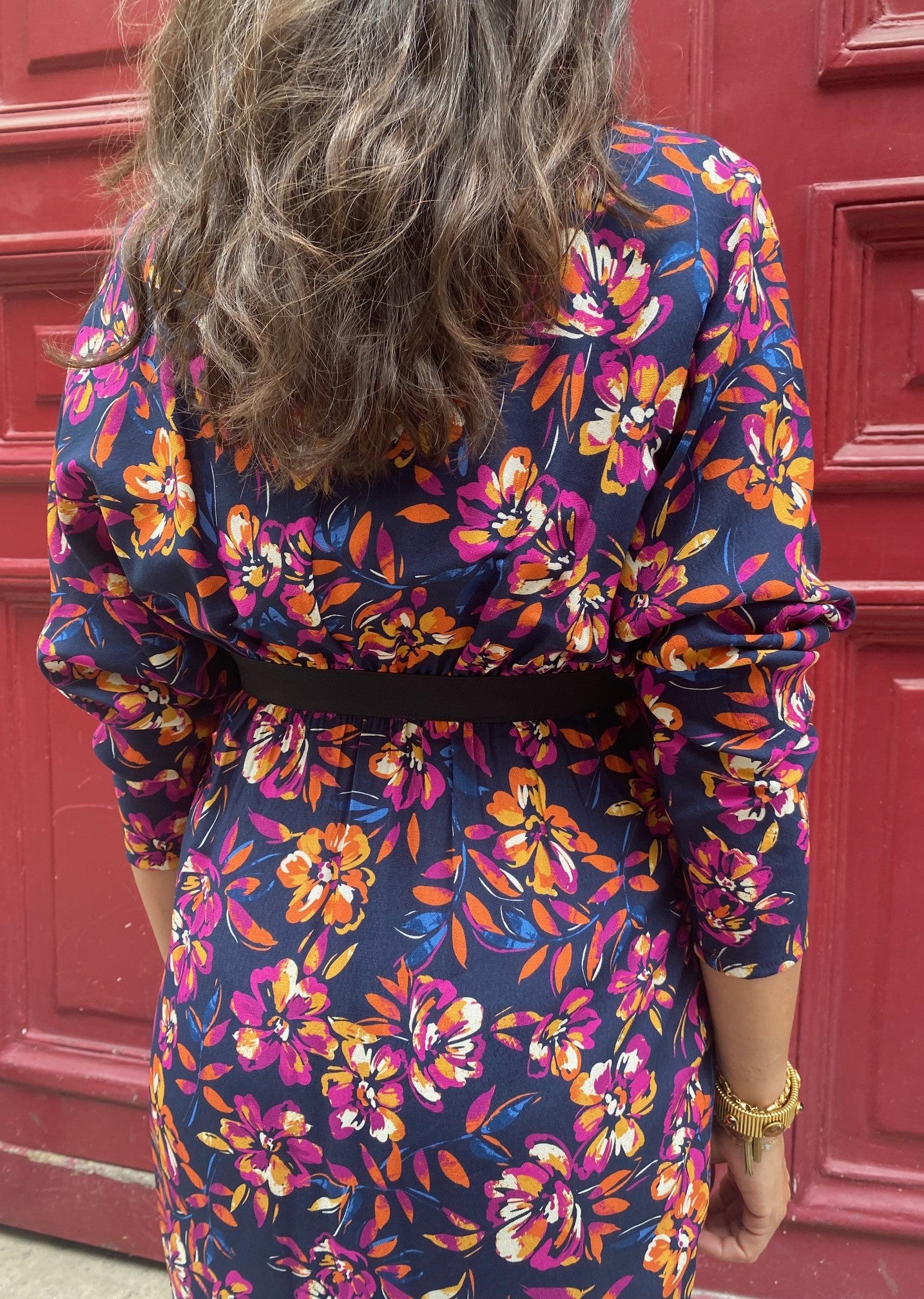 Robe ANTIBES print californie