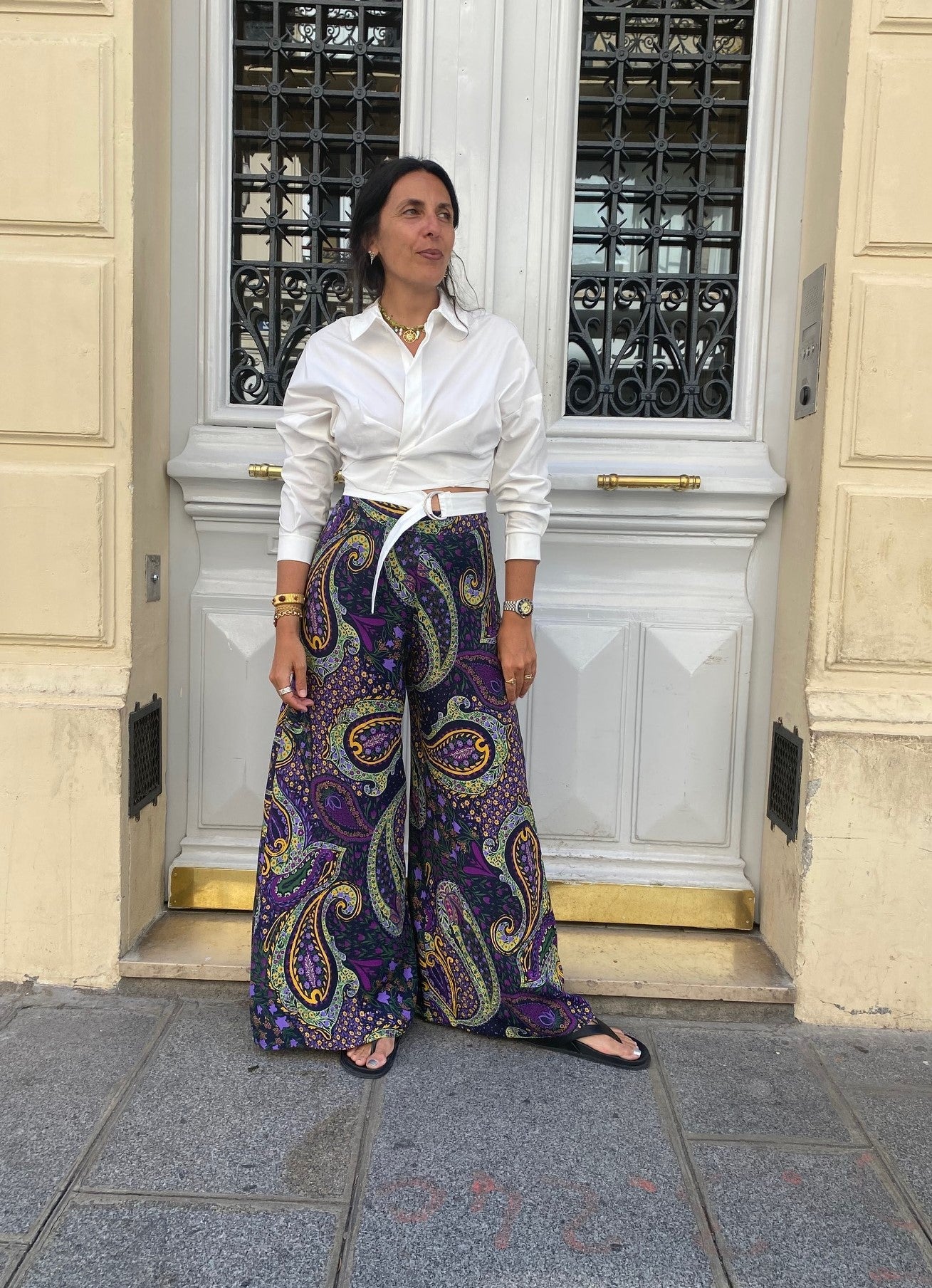Pantalon ABBA foulard