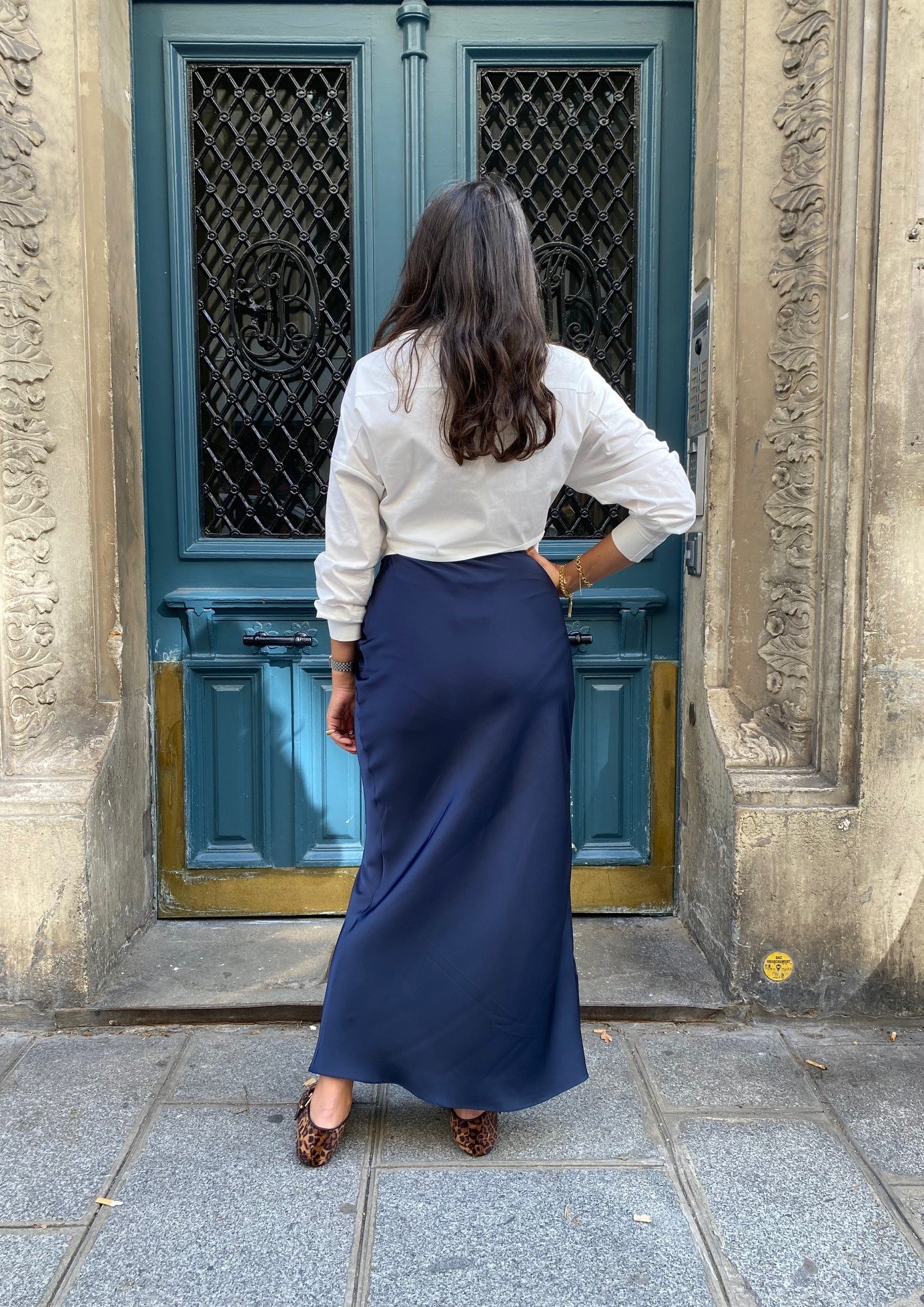 Jupe PAULA bleu