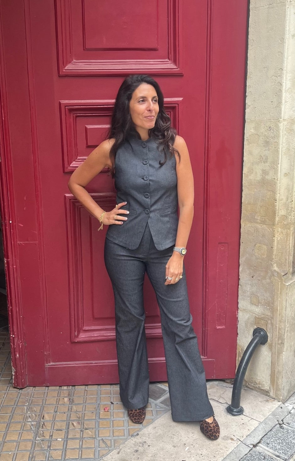 Top TEDDY jeans brut