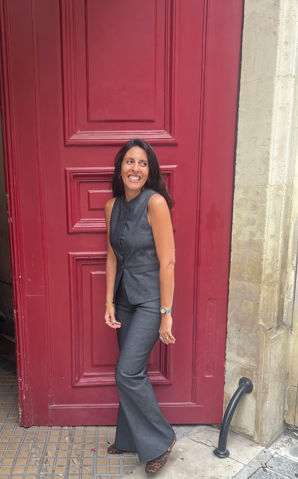 Top TEDDY jeans brut