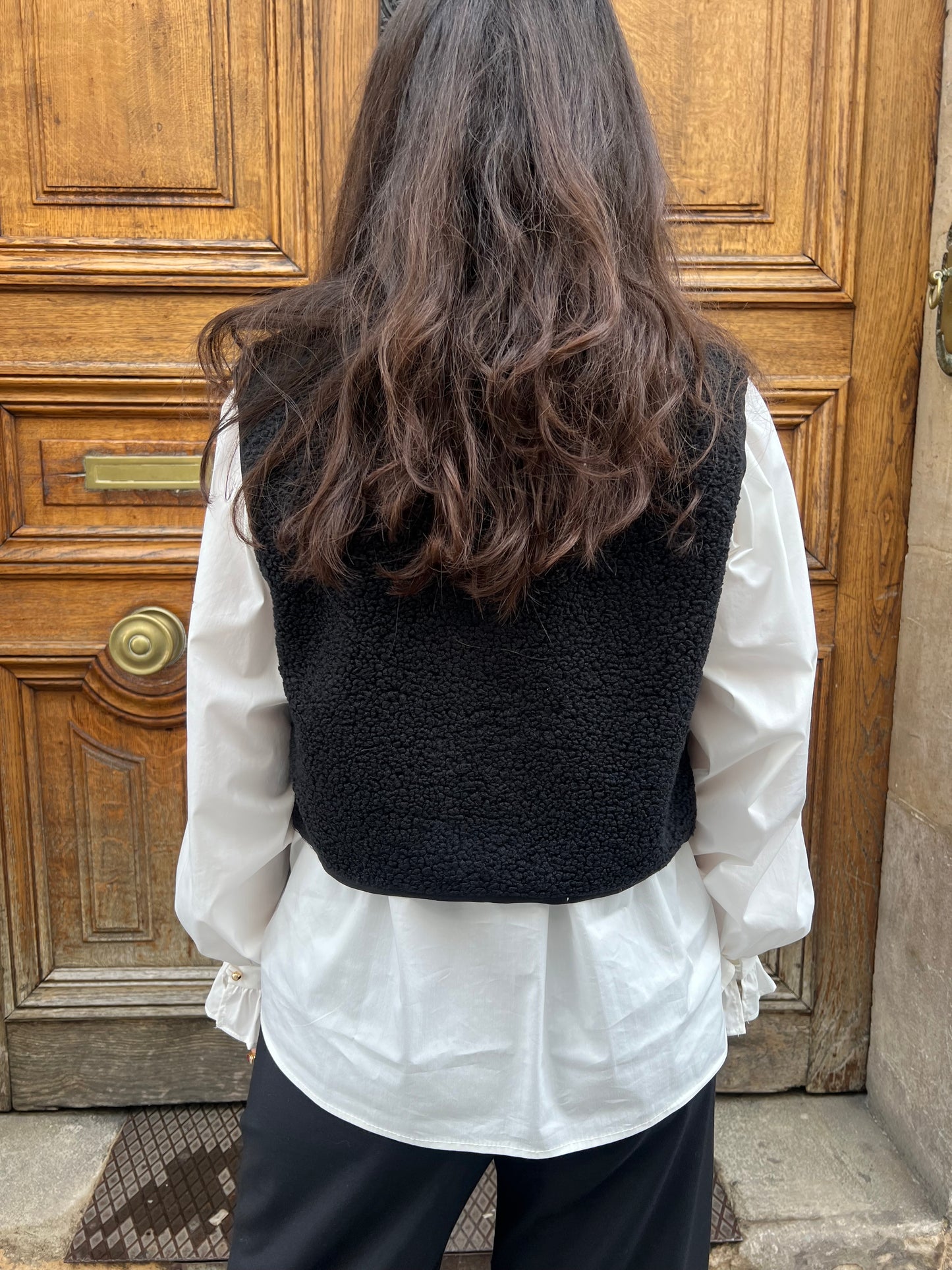 ROMA bouclette noir