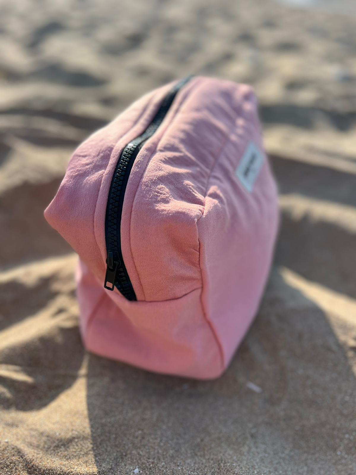 Trousse CLAUDINE rose poudré